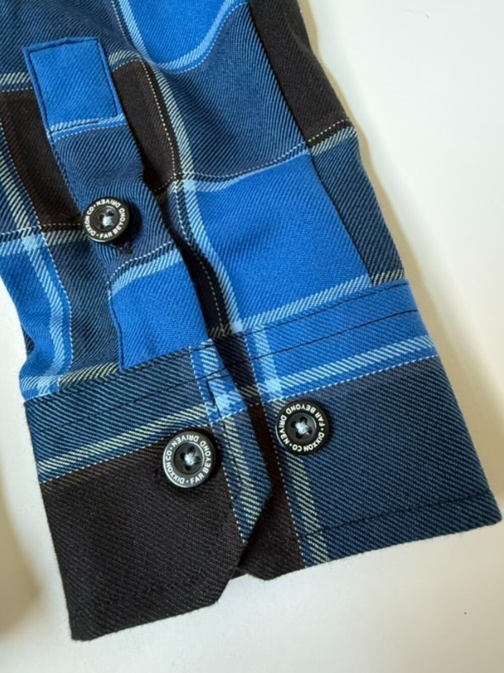 Dixxon Flannel Womens XL Pantera Blue Black Button Shirt Far Beyond Driven - Picture 2 of 12